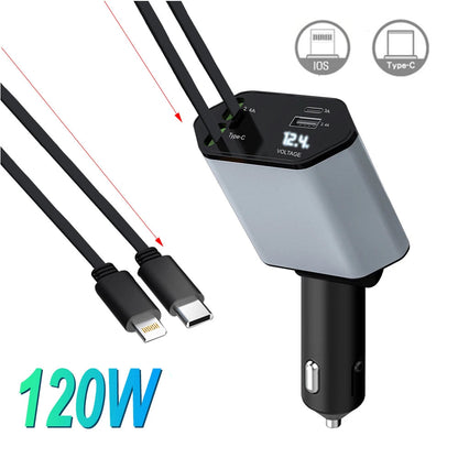 מטען לאוטו pull&plug